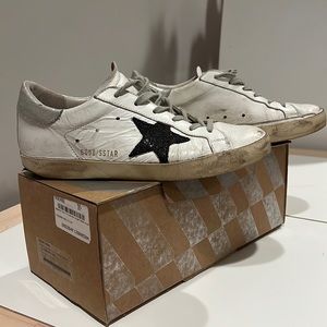 Golden Goose sneakers size 37 - superstar - white black silver
